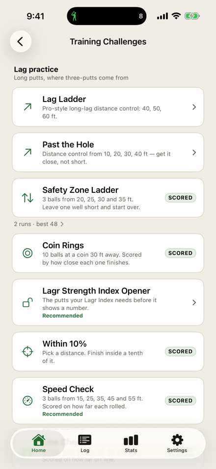 Challenge catalogue